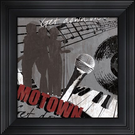 Framed Motown Print