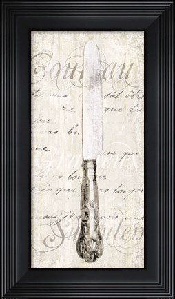 Framed Knife Print