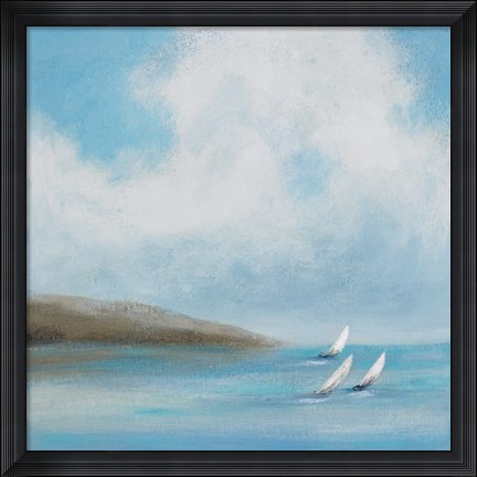 Framed Sailing Day II Print
