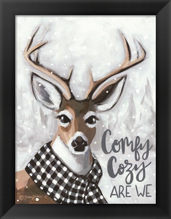 Framed Comfy Cozy Print