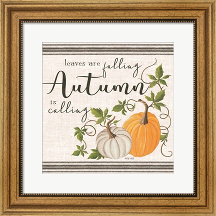 Framed Autumn is Calling Print