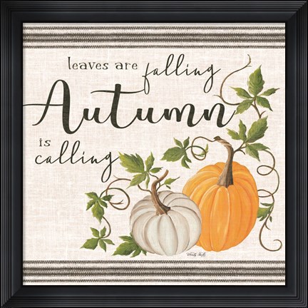 Framed Autumn is Calling Print