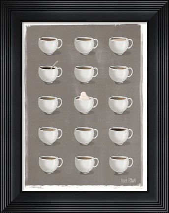 Framed Give Me All the Coffee Print