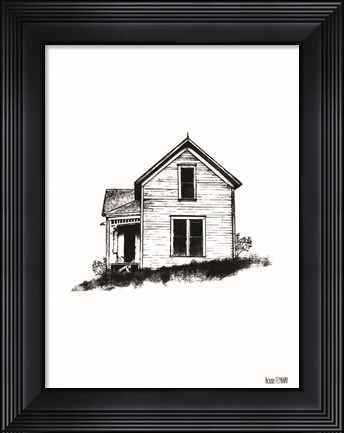 Framed Farmhouse II Print
