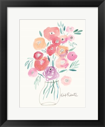 Framed Garden Treasures Print