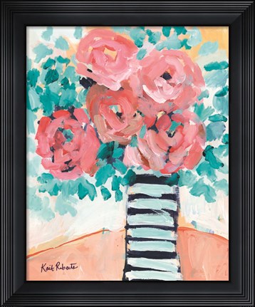 Framed Fancy and Floral Print