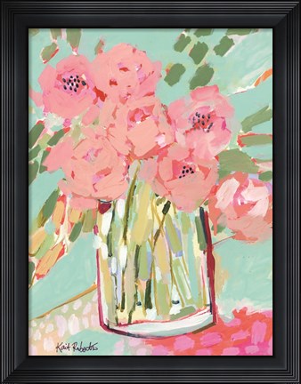 Framed Hot Pink Summer Print