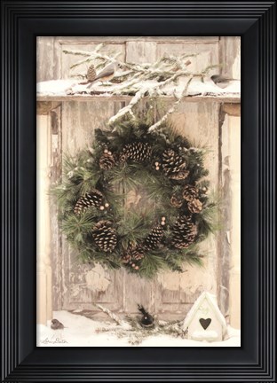 Framed Feeding Station I Print