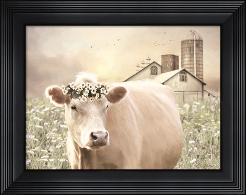 Framed Sweet Lady Print