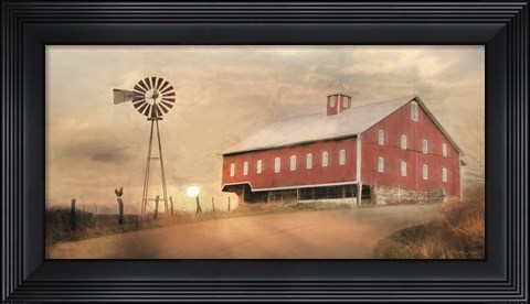 Framed Here Comes the Sun Print