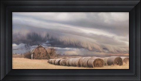 Framed Tornado Warning Print