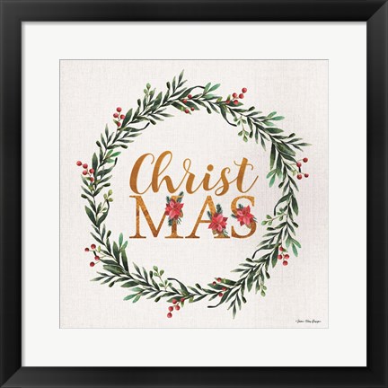 Framed ChristMAS Print