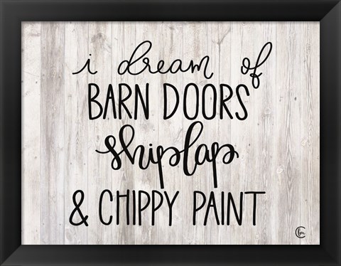 Framed Farmhouse Dreams Print