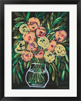 Framed Blooming at Night Print