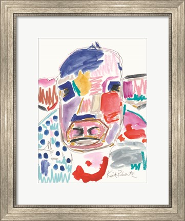 Framed Williamina is Friendly Print