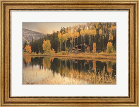 Framed Durango Reflections Print