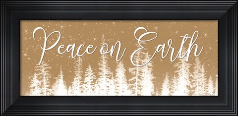 Framed Peace on Earth Print