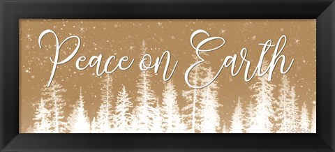 Framed Peace on Earth Print