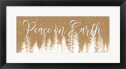 Framed Peace on Earth Print