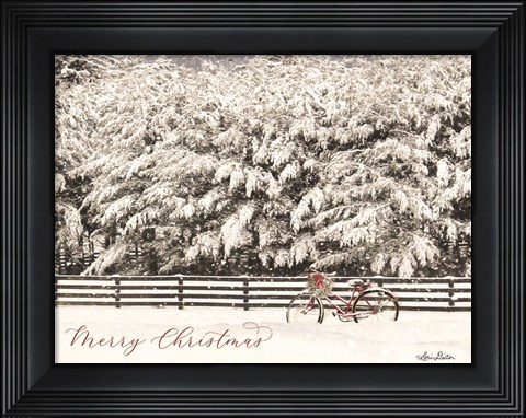 Framed In the Midst of Winter Print