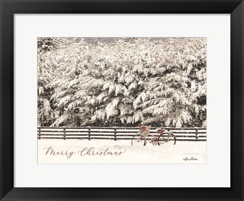 Framed In the Midst of Winter Print