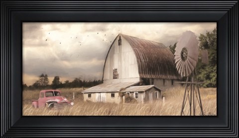 Framed Henderson Bay Farm Print