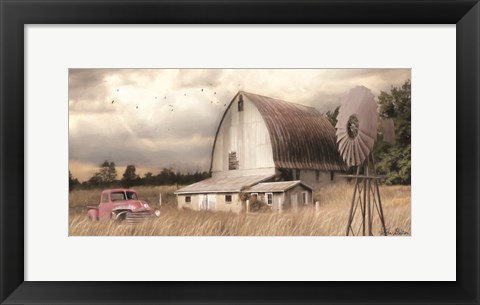 Framed Henderson Bay Farm Print