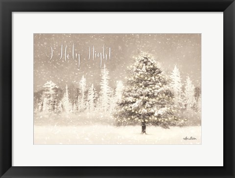 Framed O Holy Night Print