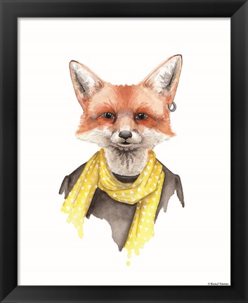 Framed Foxxy Fox Print