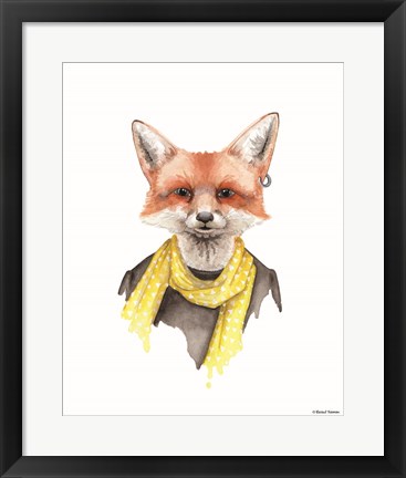 Framed Foxxy Fox Print