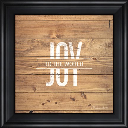 Framed Joy to the World Print