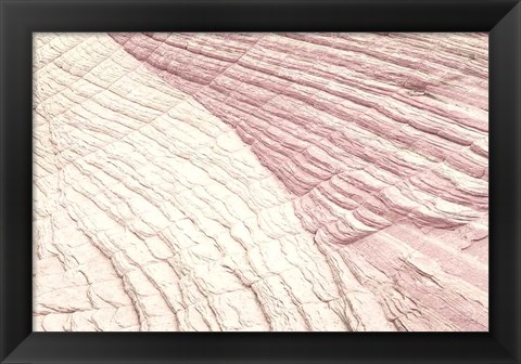 Framed Coyote Buttes VI Blush Print