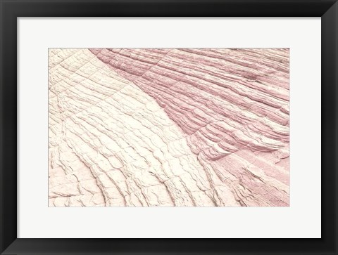 Framed Coyote Buttes VI Blush Print