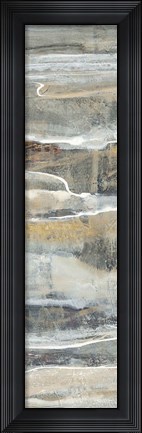 Framed Spring Stream Gold Crop Print