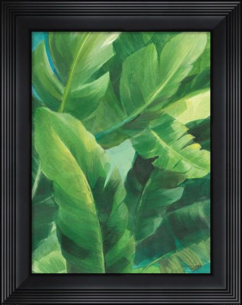 Framed Palms of the Tropics II Print