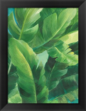 Framed Palms of the Tropics II Print