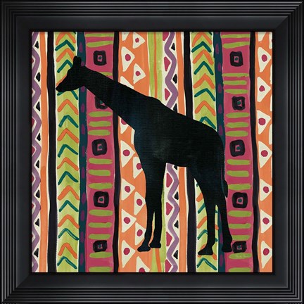 Framed African Animal III Jewel Print
