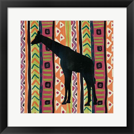 Framed African Animal III Jewel Print