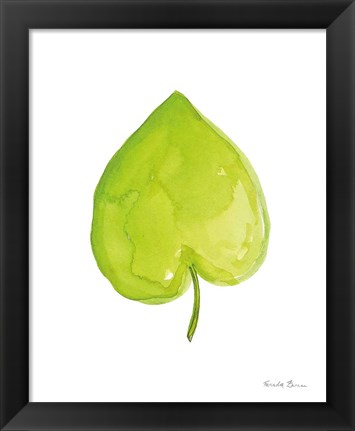 Framed Fresh and Green III Print