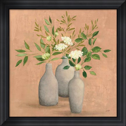 Framed Natural Bouquet II Print