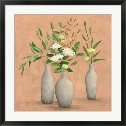 Framed Natural Bouquet I Print