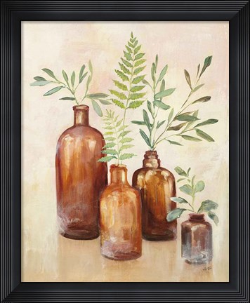 Framed Woodland Still Life III Print