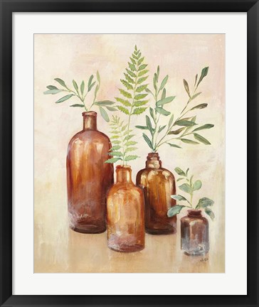 Framed Woodland Still Life III Print