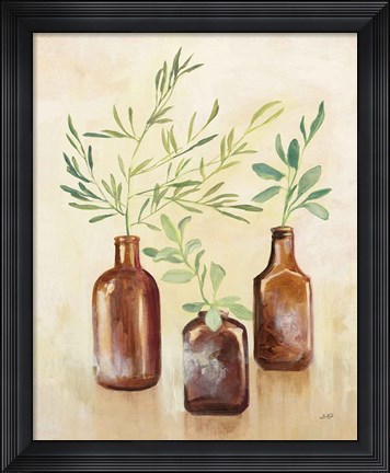 Framed Woodland Still Life II Print