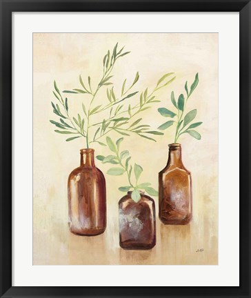 Framed Woodland Still Life II Print