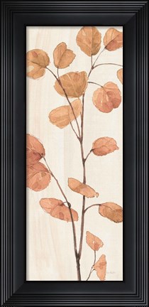 Framed Soft Terracotta Mixed Greens LIX Print