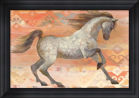 Framed Grand Entrance Southwest Boho Blush Print