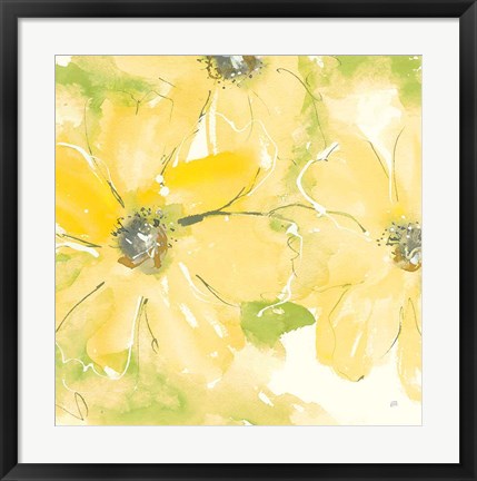 Framed Sunshine Cosmos II v2 Print