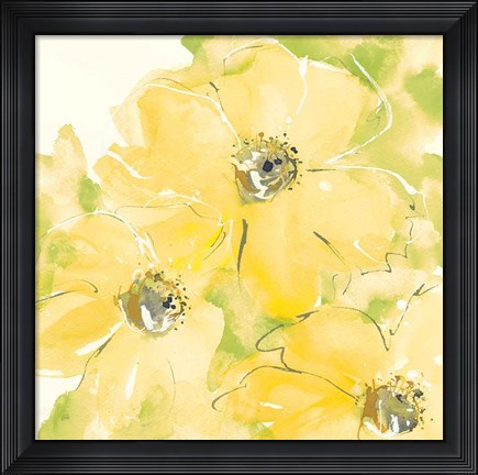 Framed Sunshine Cosmos I v2 Print