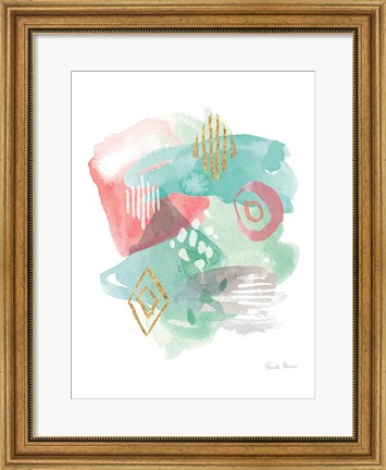 Framed Faridas Abstract III v2 Print